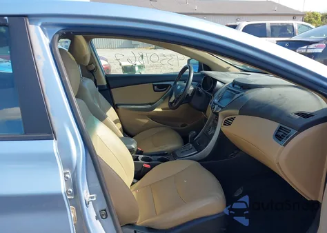 2013 Hyundai Elantra Limited from USA, damaged, VIN KMHDH4AEXDU781647